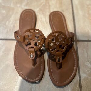 Brown Miller Vintage Vachette Tory Burch Leather
Sandals 9.5